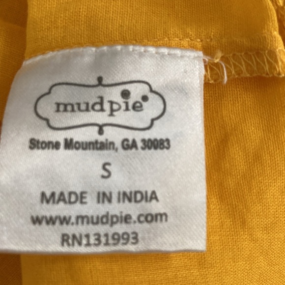 Mud pie Raylee Eyelet Dress Size Small - Picture 9 of 11